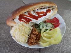 Óriás Piritott Gyros